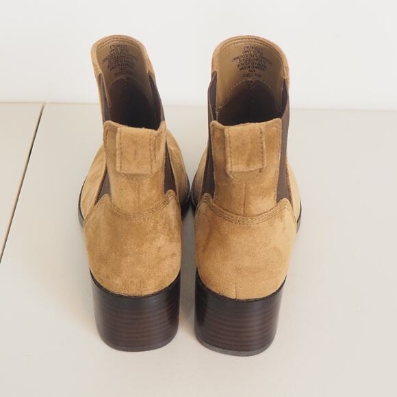 J. Crew Chelsea boots Rich Coffee Women's Sz 7.5 Block Heels Ankle Boots - Picture 4 of 11